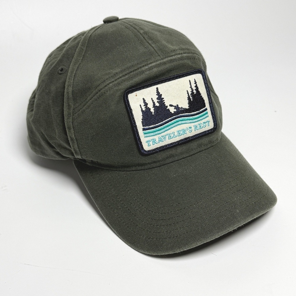 Richardson Outdoor‎ 937 Olive Green 7-Panel Travelers Rest Kayak Snapback Hat
